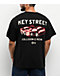 Key Street Collision And Repair Black T-Shirt - Thumbnail image 1 of 3