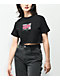 Key Street Driftin Black Crop T-Shirt - Thumbnail image 1 of 3