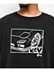 Key Street Halftone Invert Black Wash T-Shirt - Thumbnail image 3 of 3