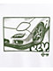 Key Street Halftone White T-Shirt - Thumbnail image 3 of 3
