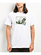 Key Street Halftone White T-Shirt - Thumbnail image 2 of 3