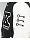 Key Street Lock And Key Black & White Varsity Jacket - Thumbnail image 3 of 8
