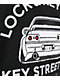 Key Street Lock And Key Black & White Varsity Jacket - Thumbnail image 7 of 8