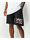 Key Street Moto Ichiban Black Sweat Shorts
