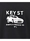 Key Street Parts & Service Black T-Shirt - Thumbnail image 3 of 3
