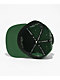 Key Street Parts Dept. Dark Green Snapback Hat - Thumbnail image 5 of 5