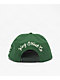 Key Street Parts Dept. Dark Green Snapback Hat - Thumbnail image 2 of 5
