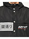 Key Street Yoru Black Windbreaker Jacket
