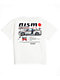 Key Street x NISMO GT-R White T-Shirt - Thumbnail image 4 of 5