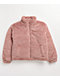 Khaki & Blue Pink Corduroy Puffer Jacket - Thumbnail image 1 of 10