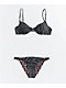 Kikirio Palm Print Underwire Triangle Bikini Top - Thumbnail image 3 of 6