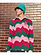 Killer Acid Alien Wavy Pink Long Sleeve Rugby Shirt - Thumbnail image 4 of 4