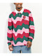 Killer Acid Alien Wavy Pink Long Sleeve Rugby Shirt - Thumbnail image 1 of 4