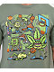 Killer Acid Basketball Sage Green T-Shirt - Thumbnail image 2 of 3