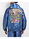 Killer Acid Cat Hologram Blue Windbreaker Jacket - Thumbnail image 1 of 5