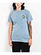 Killer Acid Duality Blue Mineral Wash T-Shirt - Thumbnail image 2 of 3