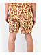 Killer Acid Mushroom Friends Tan & Orange Board Shorts - Thumbnail image 3 of 5