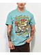 Killer Acid Not My Day To Care Blue T-Shirt - Thumbnail image 1 of 2
