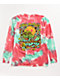 Killer Acid Pay No Mind Pink & Blue Tie Dye Long Sleeve T-Shirt - Thumbnail image 1 of 3