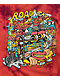 Killer Acid Road Trip Red Tie Dye Long Sleeve T-Shirt