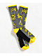 Killer Acid Skully Grey & Yellow Crew Socks - Thumbnail image 1 of 2