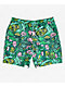 Killer Acid Trippy Jungle Green Board Shorts - Thumbnail image 3 of 5