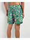 Killer Acid Trippy Jungle Green Board Shorts - Thumbnail image 2 of 5