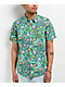 Killer Acid Trippy Jungle Print Short Sleeve Button Up Shirt - Thumbnail image 1 of 3