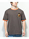 Killer Acid Way West Black & Brown Stripe T-Shirt - Thumbnail image 1 of 3