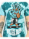 Killer Acid x Santa Cruz Board Hand Blue Tie Dye T-Shirt
