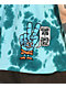 Killer Acid x Santa Cruz Board Hand Blue Tie Dye T-Shirt