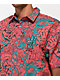 Killer Acid x Santa Cruz Peace Hand Pink Short Sleeve Button Up Shirt - Thumbnail image 3 of 3