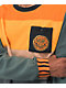 Killer Acid x The Bindle Conspiracy Hazy Sunset Orange Crewneck Sweatshirt - Thumbnail image 2 of 4