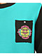 Killer Acid x The Bindle Conspiracy World Wide Teal & Black Sweater - Thumbnail image 2 of 3