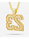 King Ice 23 Pendant 20" Gold Necklace - Thumbnail image 2 of 3