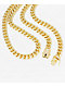 King Ice 24" Cuban 10mm Gold Chain Necklace - Thumbnail image 4 of 4