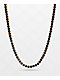 King Ice 5mm Single Row Onyx Tennis Necklace - Thumbnail image 1 of 2