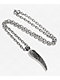 King Ice Biker Wing Silver Necklace - Thumbnail image 2 of 3