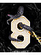 King Ice Black Mamba Number 8 Yellow Gold Necklace - Thumbnail image 4 of 5