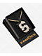 King Ice Black Mamba Number 8 Yellow Gold Necklace - Thumbnail image 5 of 5