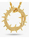King Ice Crown Of Thorns 22" Gold Rope Necklace - Thumbnail image 2 of 4