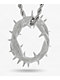 King Ice Crown Of Thorns 22" White Gold Rope Necklace - Thumbnail image 1 of 4