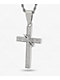 King Ice Iced Crown Of Thorns 22" White Gold Rope Necklace - Thumbnail image 1 of 4