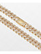 King Ice Iced Diamond Cut 12mm 20" Miami Cuban Link Chain - Thumbnail image 2 of 3