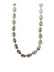 King Ice Iced Link 8mm 22" White Gold Chain Necklace - Thumbnail image 1 of 2