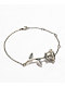 King Ice Roses Are Red 1mm Silver Bracelet - Thumbnail image 1 of 3