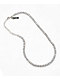 King Ice Tennis Choker 4mm Silver Chain Necklace - Thumbnail image 2 of 2
