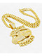 King Ice x No Limit Records Logo 22" Gold Necklace - Thumbnail image 3 of 4