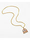 King Ice x Pac-Man Clyde 24" Gold Necklace - Thumbnail image 2 of 2