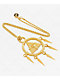 King Ice x Yu-Gi-Oh! Millenium Ring Gold Necklace - Thumbnail image 2 of 2